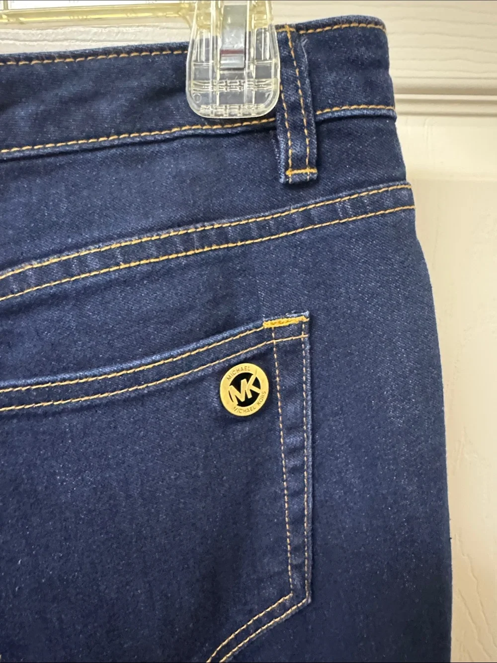 Michael Kors Women's Dark Navy Cropped Jeans
